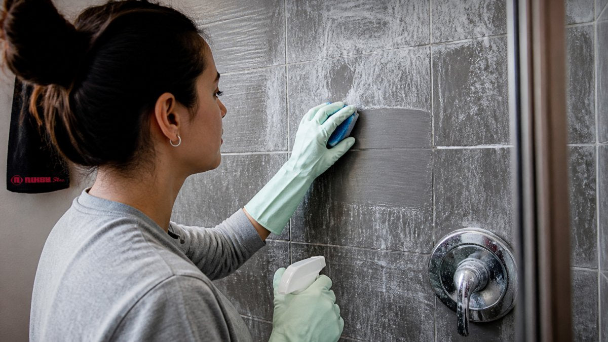 How to Remove Soap Scum From Shower Tile