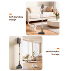 N8 Stick Vacuum Cleaner, 25Kpa Two Mode Lightweight Cordless Vacuum for Pet Hair, Carpet