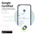  GPS Tracker 4-Pack 4PCS GPS Tracker for Samsung Global Finder Work with Android Google'S Find Hub Anti-Loss Alerts Smart Tag Sound Fast Locator