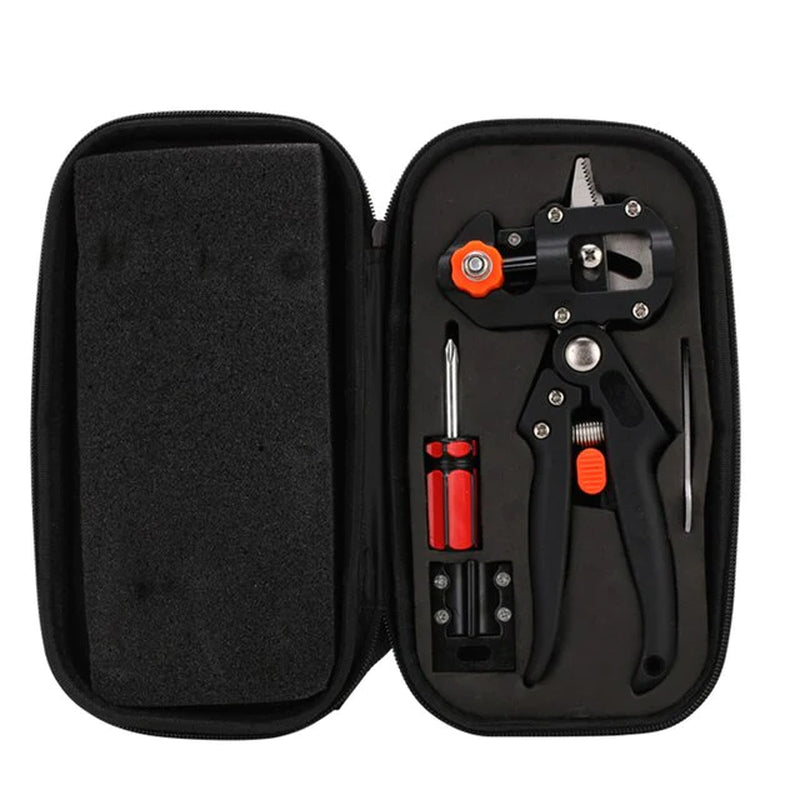 6-piece grafting and pruning tool set with accessories