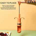 Multifunctional Kitchen Fruit Corer Slicer Upgraded Cherry Olive Gadget for Home Vegetables