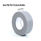 Grey Waterproof Wall Sticker,Kitchen Sink for Face in Tape Home Items Stickers Adhesives and Sealants Home Gadgets
