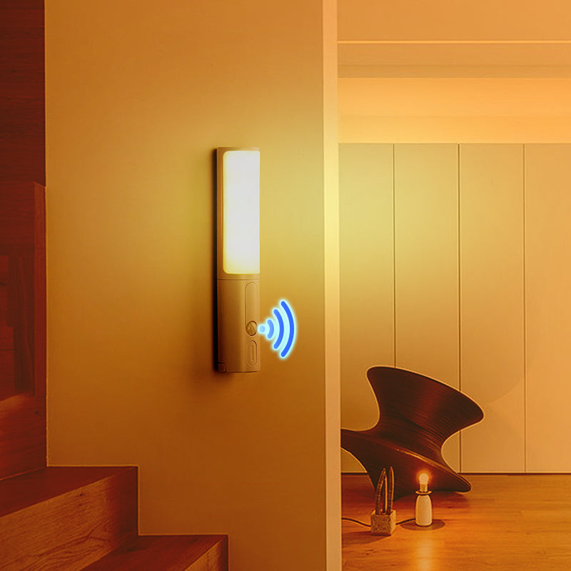 New Style Smart Human Body Induction Motion Sensor LED Night Light for Home Bed Kitchen Cabinet Wardrobe Wall Lamp