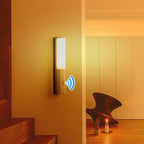 New Style Smart Human Body Induction Motion Sensor LED Night Light for Home Bed Kitchen Cabinet Wardrobe Wall Lamp