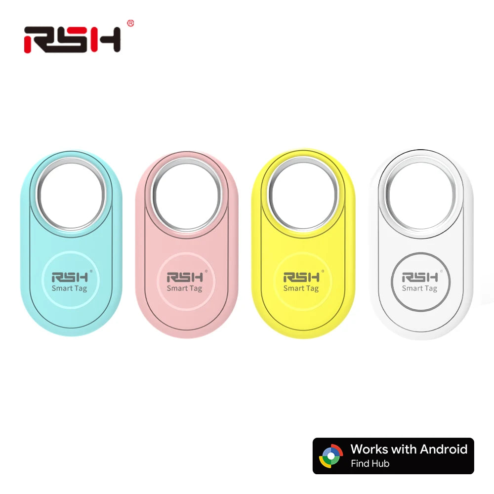 4PCS GPS Tracker for Samsung Global Finder Work with Android Google'S Find Hub Anti-Loss Alerts Smart Tag Sound Fast Locator