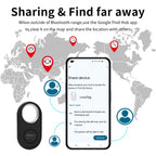  GPS Tracker 4-Pack 4PCS GPS Tracker for Samsung Global Finder Work with Android Google'S Find Hub Anti-Loss Alerts Smart Tag Sound Fast Locator