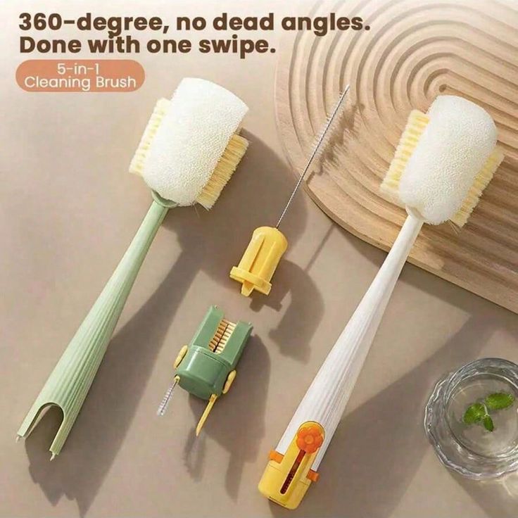5-in-1 Multi-Purpose Cup Cleaning Brush