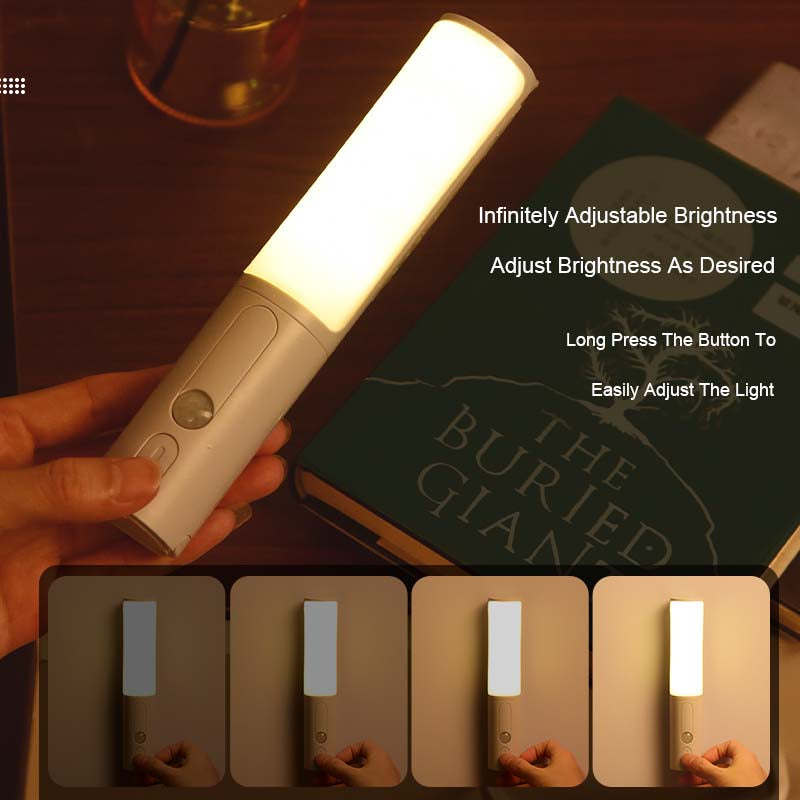 New Style Smart Human Body Induction Motion Sensor LED Night Light for Home Bed Kitchen Cabinet Wardrobe Wall Lamp