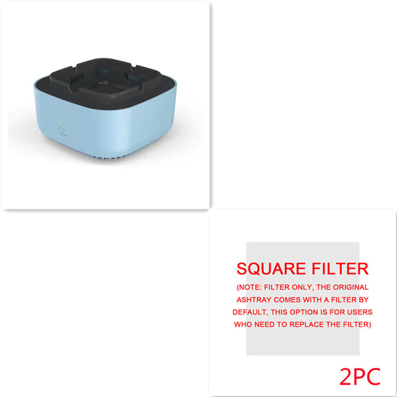 Smoke Removal Air Purification Ashtray Anion Purification Practical Automatic Purifier Ashtray Portable Gadgets for Car Ashtray