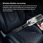 120W Cordless Handheld Vacuum Cleaner – Portable Wireless Mini Vacuum for Car, Home & Office