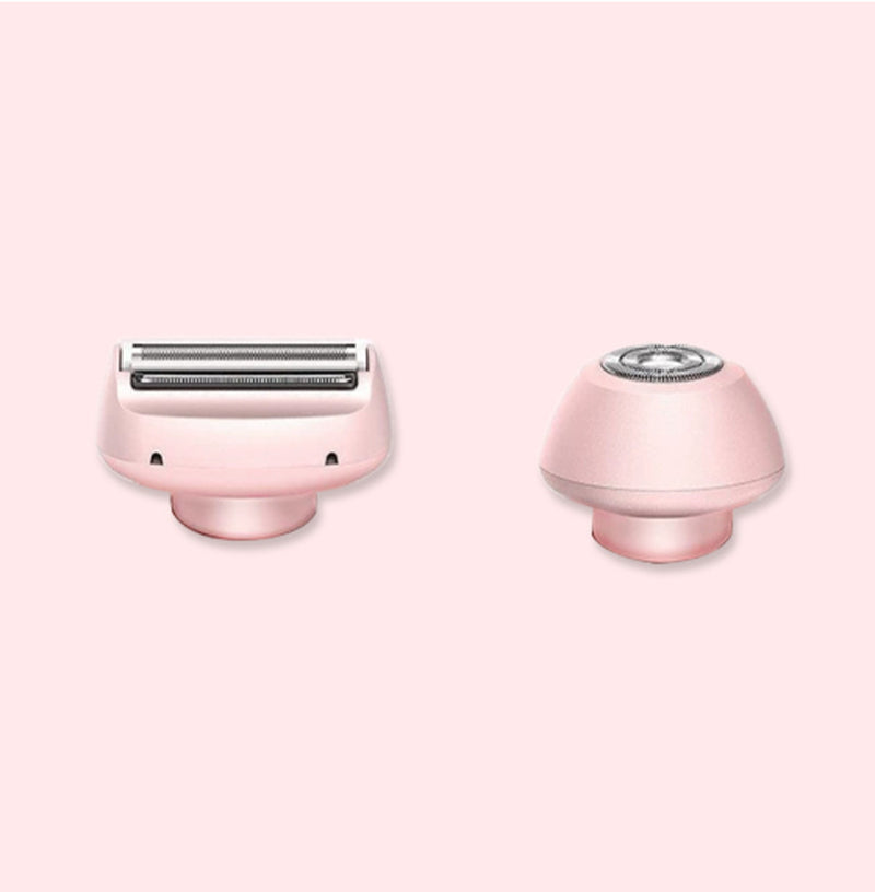 2 in 1 Hair Removal Epilator USB Rechargeable Trimmer Women Body Razor Face Leg Armpit Bikini Hand Pubic Shaver Hair Remover