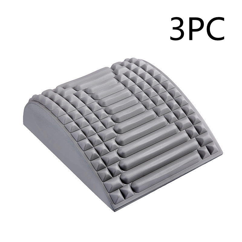 Back Stretcher Pillow Neck Lumbar Support Massager for Neck Waist Back Sciatica Herniated Disc Pain Relief Massage Relaxation