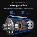 120W Cordless Handheld Vacuum Cleaner – Portable Wireless Mini Vacuum for Car, Home & Office