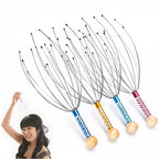 Head Scalp Massager for Relaxation – Portable Octopus Massage Tool for Stress & Wellness