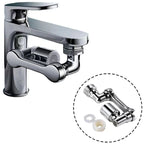 2 Pack Universal 1080° Swivel Robotic Arm Swivel Extension Abs Faucet Aerator