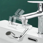 Swivel faucet aerator with 22 mm and 24 mm thread connections