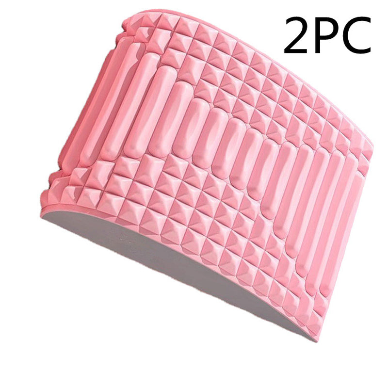Back Stretcher Pillow Neck Lumbar Support Massager for Neck Waist Back Sciatica Herniated Disc Pain Relief Massage Relaxation