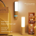 New Style Smart Human Body Induction Motion Sensor LED Night Light for Home Bed Kitchen Cabinet Wardrobe Wall Lamp