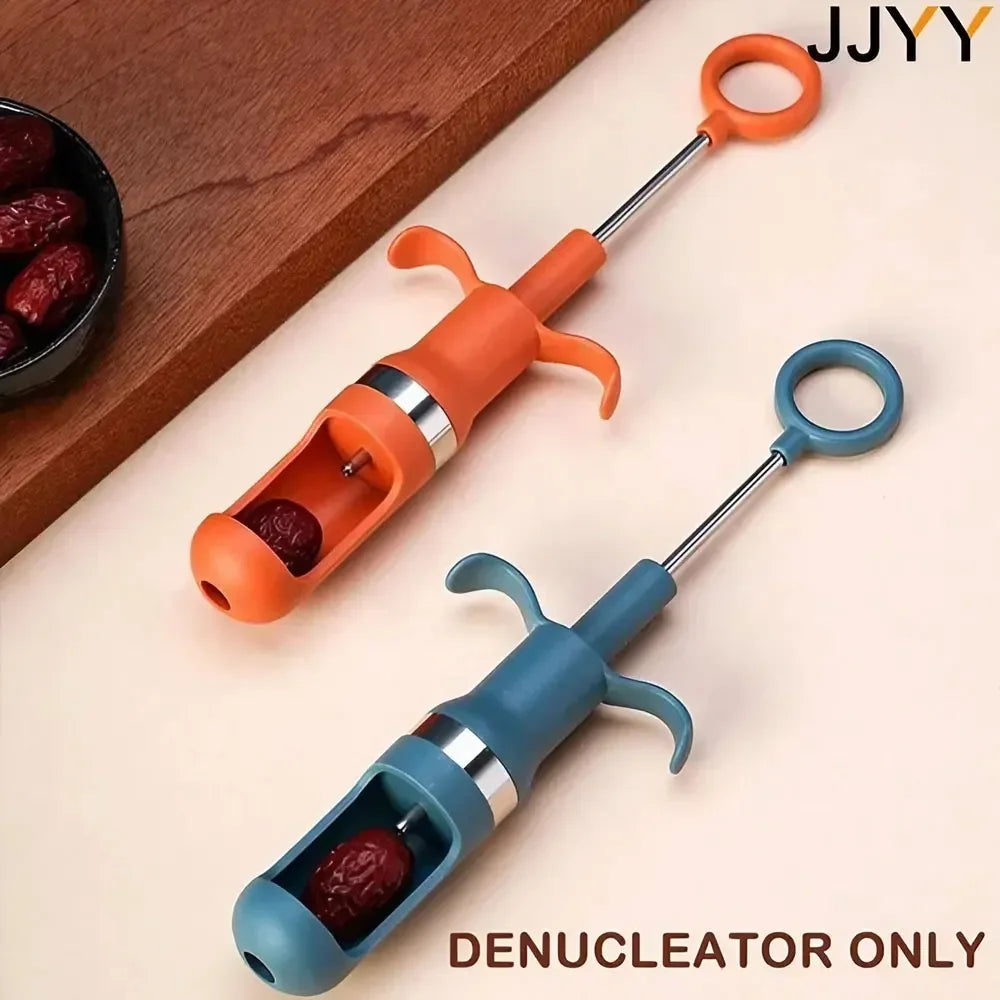 Multifunctional Kitchen Fruit Corer Slicer Upgraded Cherry Olive Gadget for Home Vegetables