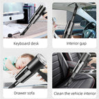 120W Cordless Handheld Vacuum Cleaner – Portable Wireless Mini Vacuum for Car, Home & Office