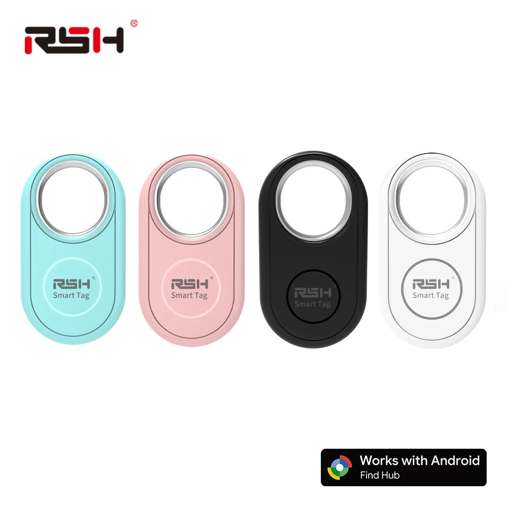 4PCS GPS Tracker for Samsung Global Finder Work with Android Google'S Find Hub Anti-Loss Alerts Smart Tag Sound Fast Locator