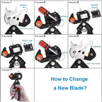 Garden grafting pruner being used on shrubs and small branches