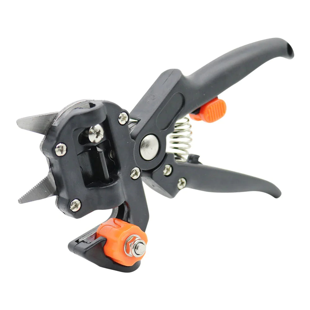 Garden grafting pruner with SK5 steel cutting blade